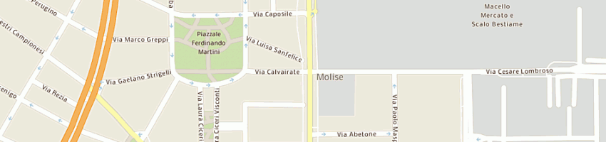 Mappa della impresa faggianelli maria a MILANO