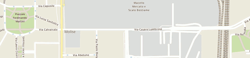 Mappa della impresa arcobaleno (srl) a MILANO