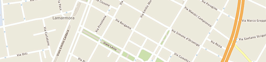 Mappa della impresa giustizieri daniela rosalba a MILANO