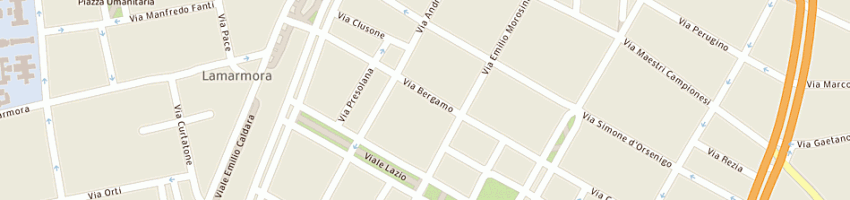 Mappa della impresa condominio di via bergamo 12 a MILANO