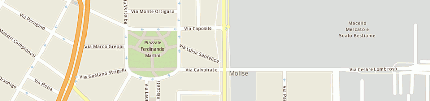 Mappa della impresa del monte paolo a MILANO