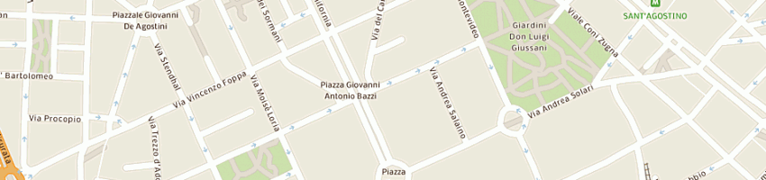 Mappa della impresa piccinno giovanna a MILANO