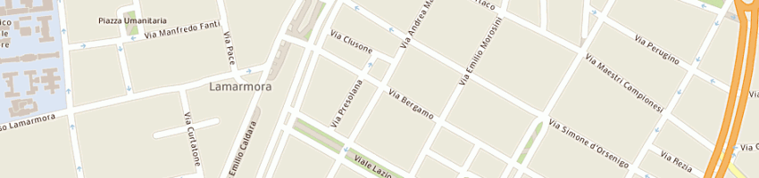 Mappa della impresa garage maffei srl a MILANO