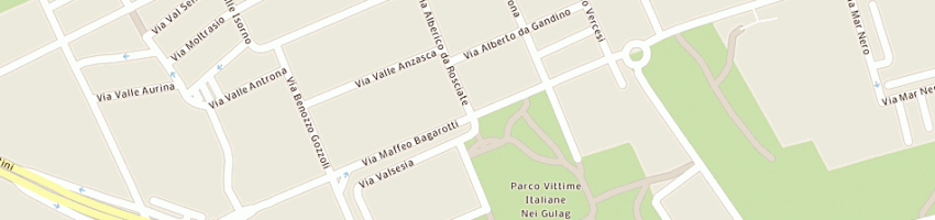 Mappa della impresa fratelli valente di valente gaetano e antonio snc a MILANO