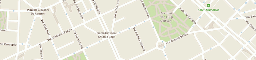 Mappa della impresa zampari giuliana a MILANO