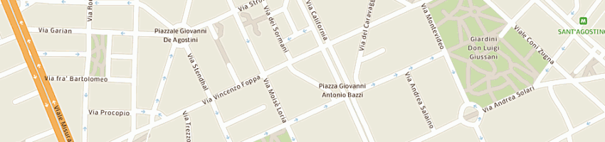 Mappa della impresa galasso nicola a MILANO