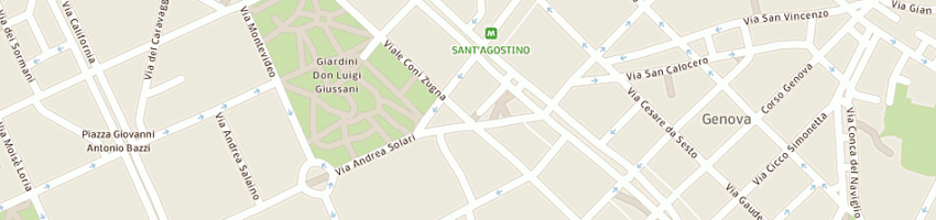 Mappa della impresa target srl a MILANO