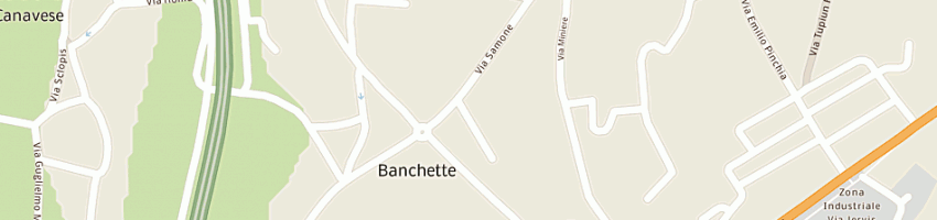 Mappa della impresa mattana luigi a BANCHETTE