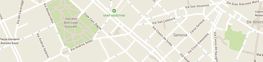 Mappa della impresa lanzoni leonardo a MILANO