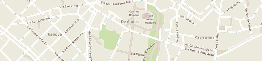 Mappa della impresa aran di monica paparcone e c sas a MILANO