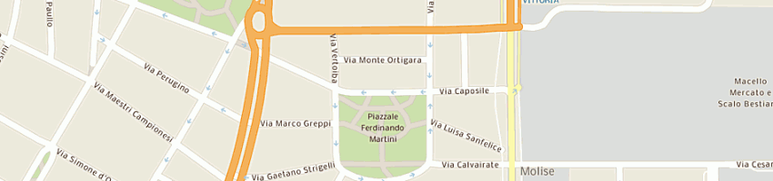 Mappa della impresa abbati giancarlo a MILANO