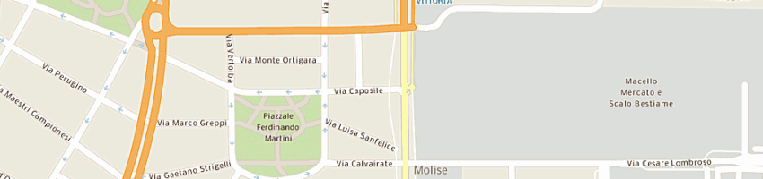 Mappa della impresa lodi tre sas di dessole fabio e c a MILANO