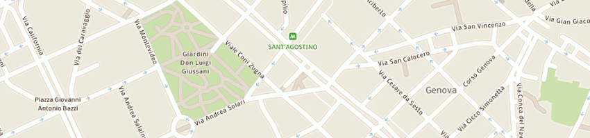 Mappa della impresa martinelli daniele a MILANO