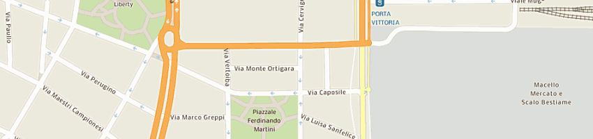 Mappa della impresa salese beatrice a MILANO