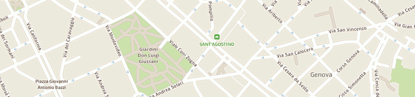 Mappa della impresa digital fotoprint di mangano gianluigi a MILANO