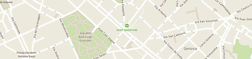 Mappa della impresa cigognini pietro a MILANO