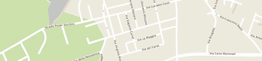 Mappa della impresa flli cozzi snc di cozzi alberto e cozzi luigi a MAGENTA
