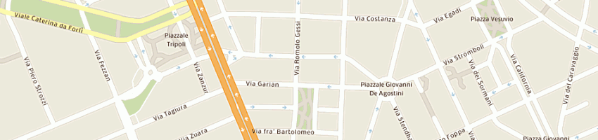 Mappa della impresa strada gianni a MILANO