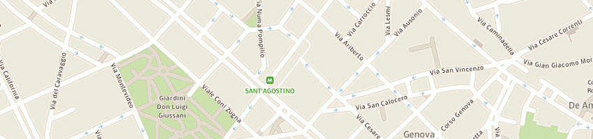 Mappa della impresa li cliliego di claus laura a MILANO