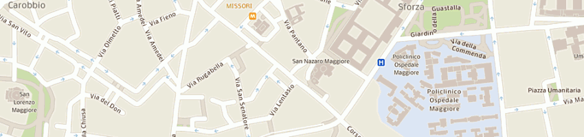 Mappa della impresa scotti marco piero a MILANO