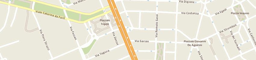 Mappa della impresa riccardo freccia bestetti calzature artigianali a MILANO