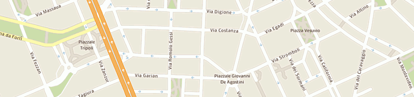 Mappa della impresa boni giuseppe carlo maria a MILANO