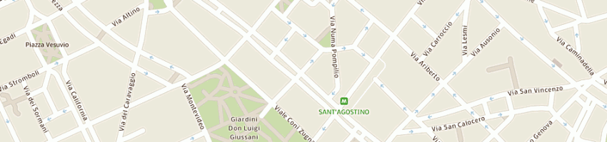 Mappa della impresa pegaso motor (srl) a MILANO