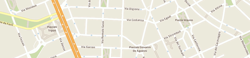 Mappa della impresa rapitron srl a MILANO