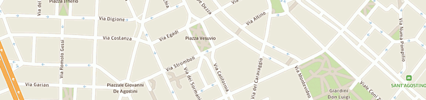 Mappa della impresa pagella silvana a MILANO
