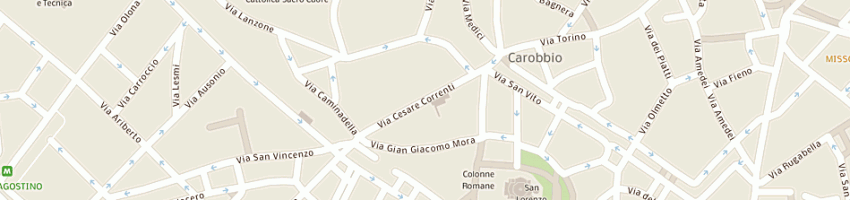 Mappa della impresa d'amelio giuseppe a MILANO