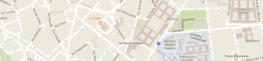 Mappa della impresa villa floriano a MILANO