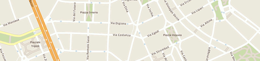 Mappa della impresa gambardella sara ida a MILANO