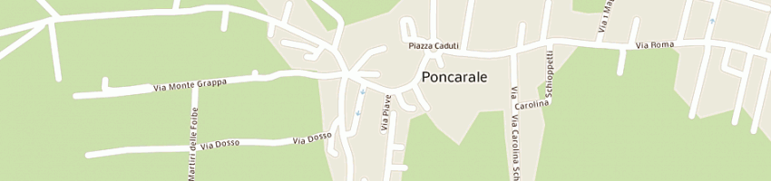 Mappa della impresa bertoletti susanna a PONCARALE