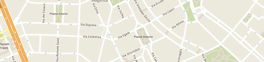 Mappa della impresa edilbottini snc di luciano bottini e c a MILANO