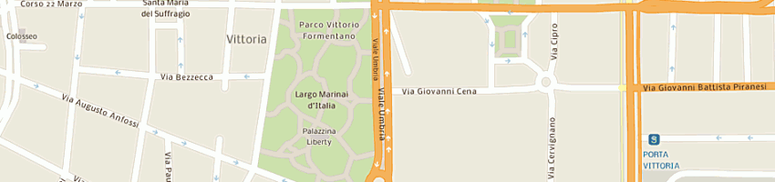 Mappa della impresa brunelli luigi a MILANO