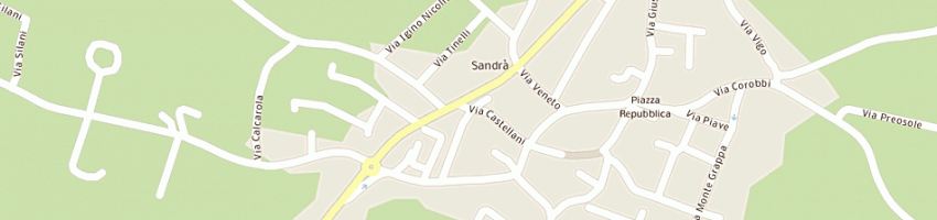 Mappa della impresa forno pizzighella (snc) a CASTELNUOVO DEL GARDA