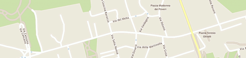 Mappa della impresa pentagono on line srl a MILANO
