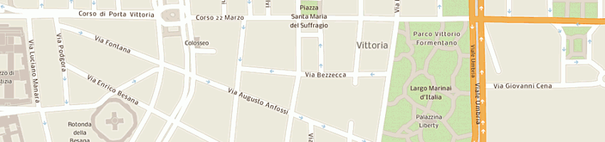 Mappa della impresa lima arredamenti (sas) a MILANO