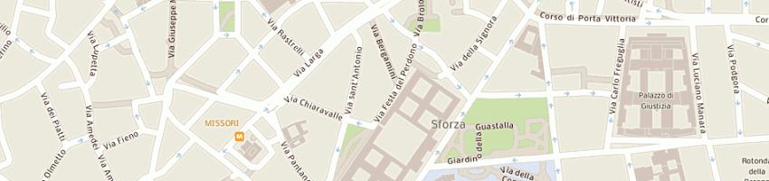 Mappa della impresa piergrossi villa manca graziadei - studio legale a MILANO