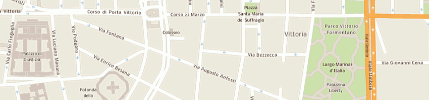 Mappa della impresa agedo associazione genitori di omosessuali a MILANO