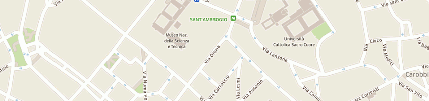 Mappa della impresa il nur minimarket sas a MILANO