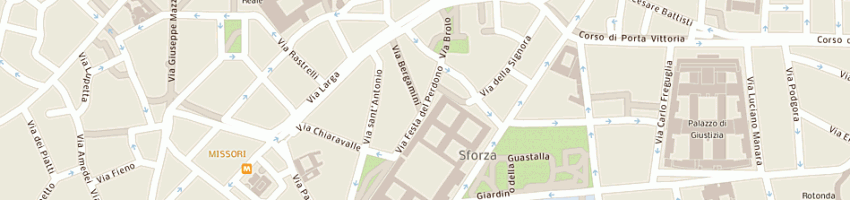 Mappa della impresa bar arcibaldo maria antonietta a MILANO