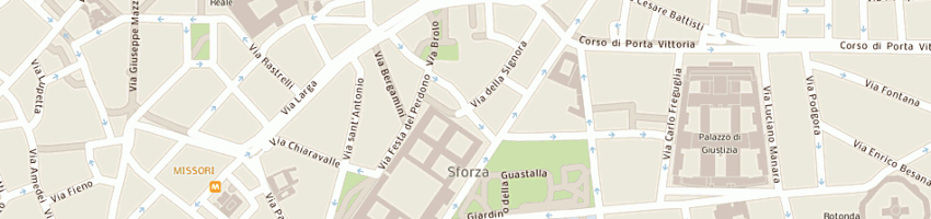 Mappa della impresa associazione lombarda per la lotta contro l'epilessia a MILANO
