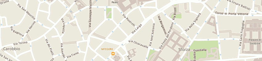 Mappa della impresa artestudio bst srl a MILANO