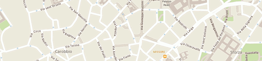 Mappa della impresa hedones snc di paolo cirlincione e c a MILANO