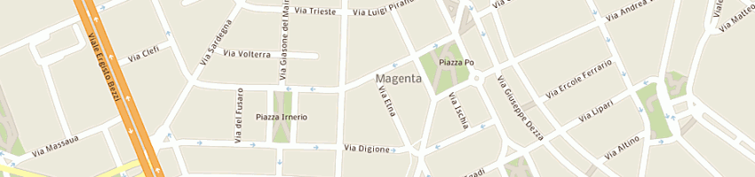 Mappa della impresa del bo alberto a MILANO