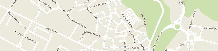 Mappa della impresa six strings guitar shop di lorenzo sereno a LONATO