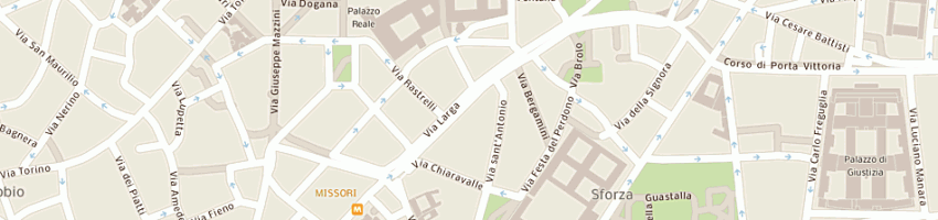 Mappa della impresa camera di commercio italo romena a MILANO
