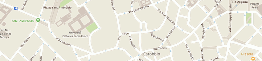 Mappa della impresa licei ginnasi tito livio co provincia di mi a MILANO