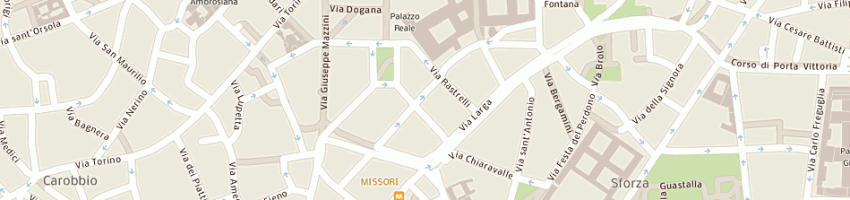 Mappa della impresa sabe srl a MILANO